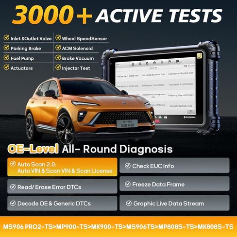 Autel MaxiSys MS906 Pro2-TS Scanner وظيفة TPMS كاملة 2.0 أعلى من MS906 PRO TS MK906 PRO-TS MP900TS MS906PRO MS906MAX OE-Level جميع تشخيصات الأنظمة والخدمات مثل MK906S PRO2-TS in Saudi Arabia