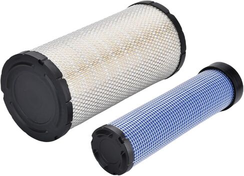 110-6326 110-6331 Inner & Outer Air Filter Kit Compatible with Caterpiller Cat Backhoe Loader 416C 416D 420D 422 424B 424D 426C 428C 428D 430 Replaces 131-8902 AT171854 AT171853 in Kuwait
