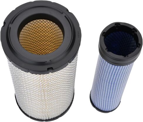 110-6326 110-6331 Inner & Outer Air Filter Kit Compatible with Caterpiller Cat Backhoe Loader 416C 416D 420D 422 424B 424D 426C 428C 428D 430 Replaces 131-8902 AT171854 AT171853 in Kuwait