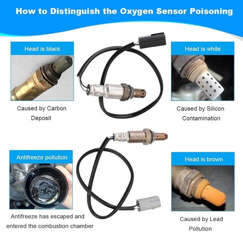 JDMON 2PCS O2 Oxygen Sensor Upstream Downstream Replacement for 2008-2010 Nissan Altima L4 2.5L Compatible with 234-9038, 234-4380, 234-4381, 1821382Z00 in Saudi Arabia