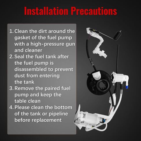 62908-08 Fuel Pump Assembly Fit for Harley-Davidson Road Glide Street Glide Electra Glide 2008-2022, Tri Glide 2009-2022, Ultra Limited 2018-2019 Replace 75069-08D 6290808 in Kuwait