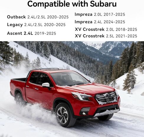 طقم فلتر زيت هواء المقصورة والمحرك متوافق مع Subaru Outback، Legacy، Impreza، Crossstrek، Ascent 2017-2025 استبدال 72880-FL500، 16546-AA16A in Saudi Arabia