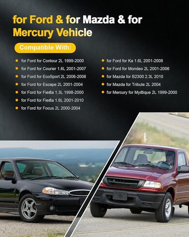 ملفات تشغيل محرك السيارات OCPTY متوافقة 2001-2010 لفورد فييستا 1.6L/L4,2010 لمازدا B2300 2.3L/L4 3 دبابيس لفائف حزمة استبدال: FD497 1-PC in Saudi Arabia