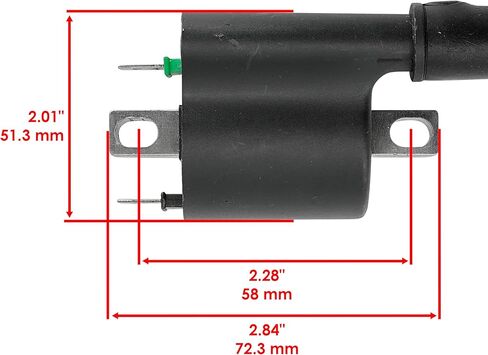 Caltric Ignition Coil Compatible with Honda CRF1000A CRF1000D Africa Twin 2016-2017/30540-MJP-G51 in Saudi Arabia