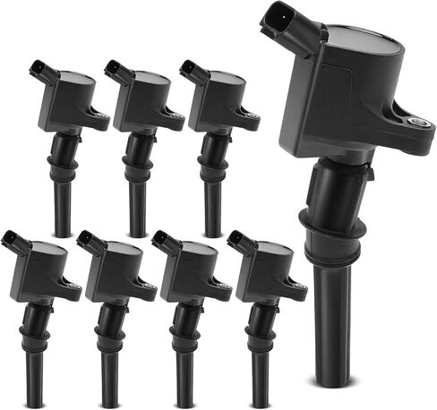 YHTAUTO Set of 8 Ignition Coil Pack Replacement for Ford F-150 F-250 F-350 F-450 F-550 Super Duty Explorer Mustang Expedition E-150 E-250 E-350 Club Wagon & Lincoln Navigator Town Car & Mercury & VPG in Saudi Arabia
