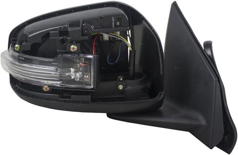Brock Replacement Passengers Power Side View Mirror Heated w/Signal Compatible with 15-17 Lancer 7632C352WB in Kuwait