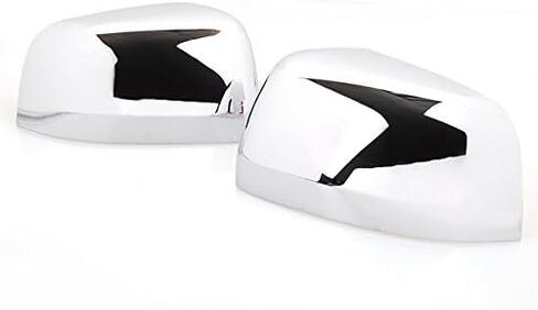 Chrome Side Door RearView Mirror Cover Trim Fit for 2011-2016 Jeep Grand Cherokee Dodge Durango in Kuwait