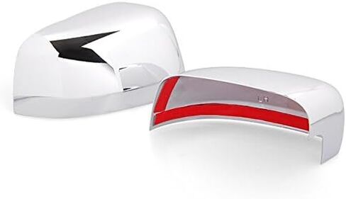 Chrome Side Door RearView Mirror Cover Trim Fit for 2011-2016 Jeep Grand Cherokee Dodge Durango in Kuwait