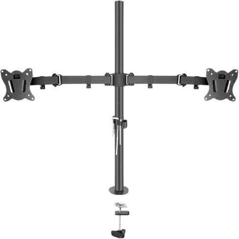 400 مللي متر DL-T902-240 حامل سطح المكتب حركة كاملة 360 درجة حامل شاشة فولاذي 10 "-27" مشبك قاعدة مراقب جبل الذراع تحميل 12 كجم in Saudi Arabia