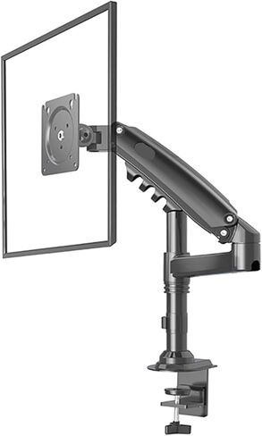 H80 سطح المكتب الغاز الربيع 17-27 بوصة LCD شاشة LED حامل حامل تليفزيون الذراع كامل الحركة مريح رصد حامل سطح المكتب تحميل 2-9 كجم in Saudi Arabia