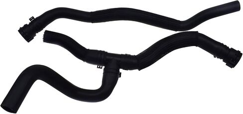 Set of 2 Radiator Three-Way Water Pipe Inlet & Outlet Hose Fit for Chevrolet for Cruze 2010-2015 95390887 95390883 9075007 9075008 in Kuwait