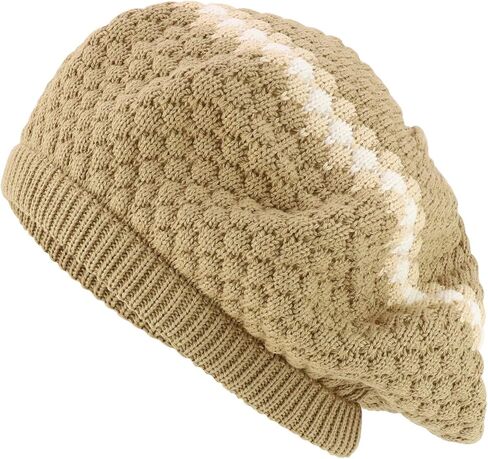 Armycrew Deep Crown Knitted Big Skull Rasta RGY Beanie Hat Fits Up to 2XL in Saudi Arabia