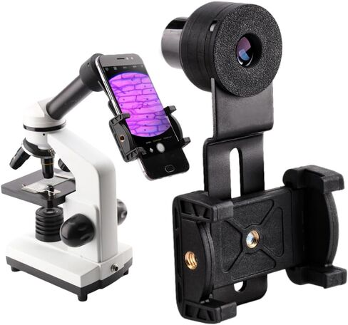Telescope Smartphone Star Finder Mount - Universal Phone Adapter & Barrel Clamp for Stargazing, Moon Watching, and Scenery Viewing in Saudi Arabia