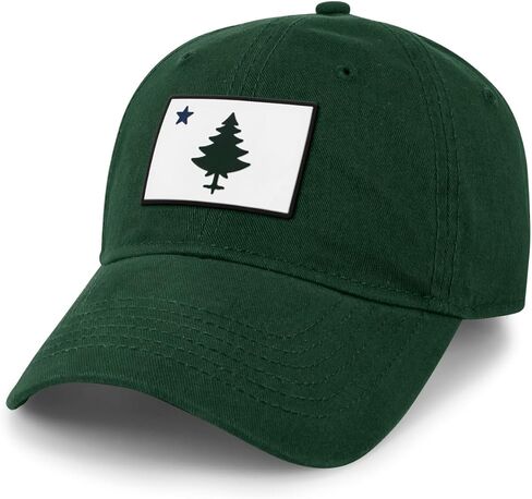 Vintage Maine Flag PVC Dad Hat in Saudi Arabia