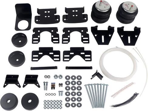 Rear Bag Air Helper Spring Suspension Kit for Ford F250/F350/F450 Super Duty 4WD 2017-2023 - Up to 5,000 lbs Load Capacity - Direct OEM Replacement in Saudi Arabia