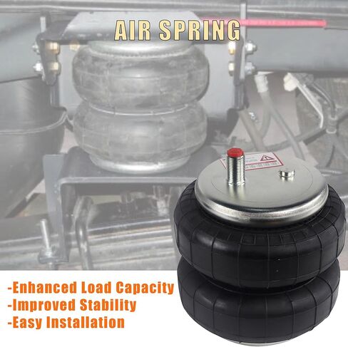 Rear Bag Air Helper Spring Suspension Kit for Ford F250/F350/F450 Super Duty 4WD 2017-2023 - Up to 5,000 lbs Load Capacity - Direct OEM Replacement in Saudi Arabia