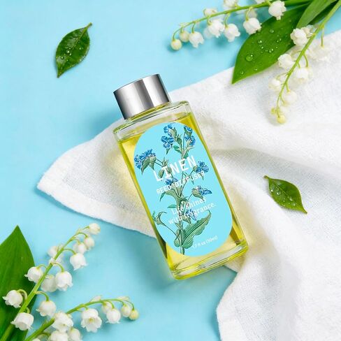 مجموعة ناشرات روائح القصب مكونة من 3 قطع، ناشرات زيوت برائحة الأوكالبتوس والكتان والحمضيات مع 15 قصبة، عطر منزلي طويل الأمد لديكور غرفة النوم والحمام، 1.7 أونصة سائلة لكل منها، إجمالي 5.1 أونصة in Kuwait