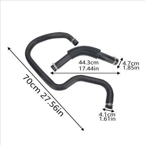 Radiator Coolant Hose Set (Upper & Lower), Fits Chevrolet Suburban Silverado 1500/2500/3500 & GMC Sierra 1500/2500/3500 Yukon 2007-2014, Replaces 22827731 22827735 15274730 15037656 in Kuwait
