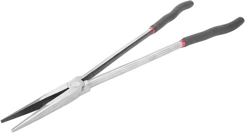 Straight Long Needle Nose Pliers, 16 Inch Long Pliers, Steel Extra Long Needle Nose Pliers with Plastic Handle, Extended Handle Pliers for Narrow Spaces and Limited Areas in Kuwait