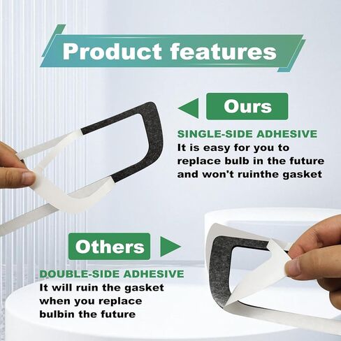 3rd Third Brake Light Gasket Seal Compatible with Chevy Silverado GMC Sierra 1500 2500 3500 2014 2015 2016 2018 Waterproof Gasket Seal Foam High Mount Stop Light Assembly in Kuwait