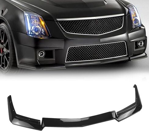 Glossy Black Front Bumper Spoiler for Cadillac CTS-V Style 2009 2010-2015 in Kuwait