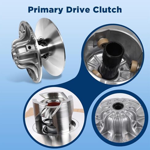 Primary & Secondary Clutch Kit for 2019-2020 Polaris Ranger 1000 XP Crew Cab, for 2018-2020 Polaris Ranger 1000 XP Single Cab, Replaces 132450 132451 1323654 1323397 in Kuwait