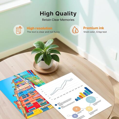 Wiseta LC501 Ink Cartridges Replacement for Brother LC501 XL Ink Cartridges High Yield MFC-J1360DW Ink Cartridge for Brother Work Smart MFC-J1360DW MFC-J1410DW MFC-J1260W, 4 Pack in Kuwait