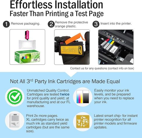 استبدال خراطيش الحبر المتوافقة مع Limeink لخراطيش الحبر HP 910 XL 910XL لطابعات HP Officejet Pro 8025 8022 8020 8028 8025 8035 8030 - 2 أسود in Saudi Arabia