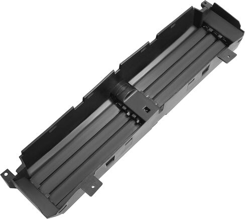 HECASA Front Active Radiator Shutter Grille Assembly Compatible with 2019-2023 Jeep Cherokee Replacement for 68412008AC Plastic Black W/O Controller in Saudi Arabia