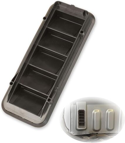 MITZONE Cabin Pressure Vent Compatible with 1999-2024 GMC Sierra Chevrolet Silverado 1500 2500 3500 HD Classic, GM Valve Part Back Panel Air Vent Relief Grille Replace 13596856 in Saudi Arabia