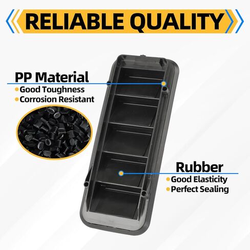 MITZONE Cabin Pressure Vent Compatible with 1999-2024 GMC Sierra Chevrolet Silverado 1500 2500 3500 HD Classic, GM Valve Part Back Panel Air Vent Relief Grille Replace 13596856 in Saudi Arabia