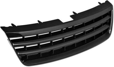 7422447113175 Compatible With 2003-2007 VW Touareg Glossy Black Horizontal Front Bumper Grill Grille in Kuwait