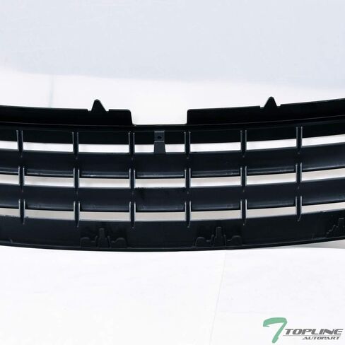 7422447113175 Compatible With 2003-2007 VW Touareg Glossy Black Horizontal Front Bumper Grill Grille in Kuwait