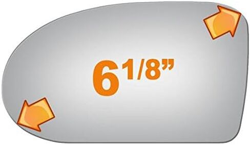 Burco 2498 Side View Mirror Buick LeSabre 1992-1999 Driver in Saudi Arabia