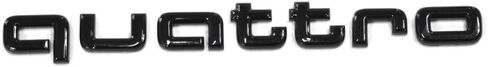 Audi 4KE071806 Quattro Lettering, Black Tuning, Exclusive Black Edition Emblem in Kuwait