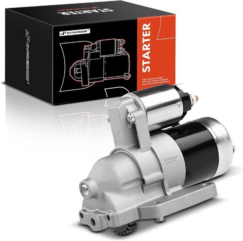 A-Premium Starter Motor Compatible with Mazda 6 2003-2008 V6 3.0L MT, MPV 2002-2006 V6 3.0L, 1.4KW 12V 22-Teeth Counterclockwise, Replace# AJ51-18-400, M1T96681 in Saudi Arabia