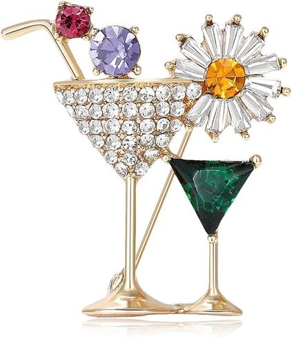 Enamel Brooch Pin for Women Elegant Enamel Lapel Pins Jewelry for Mom Wife Hat, Bag, Dress Accessories Birthday Gifts in Saudi Arabia