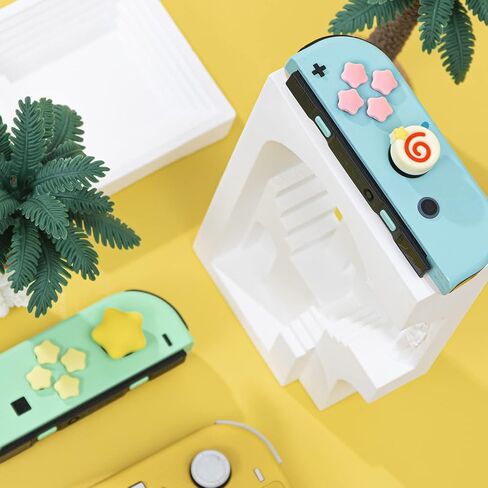 مقابض إبهام لطيفة لجهاز Nintendo Switch، وأغطية أزرار Switch OLED وملصقات Switch OLED Dpad in Kuwait