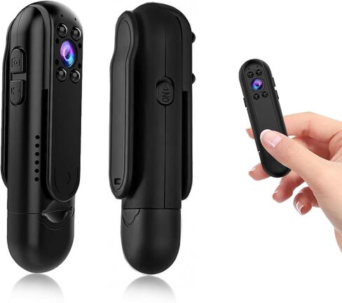 Mini Body Camera HD 1080P Body Cam with Night Vision, 32GB Wearable Camera Video Recording Camcorder for Civilians, Outdoor Sports in Saudi Arabia