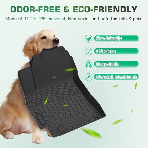 Floor Mats & Cargo Liner for Lexus RX RX350 RX450h 2016-2022 (Not for RXL), Custom Fit All-Weather Car Liners for Lexus, High Edges Anti-Slip TPE Mats, Front & 2nd Row & Trunk Mat in Kuwait