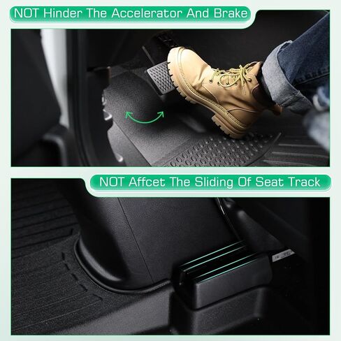 Floor Mats & Cargo Liner for Lexus RX RX350 RX450h 2016-2022 (Not for RXL), Custom Fit All-Weather Car Liners for Lexus, High Edges Anti-Slip TPE Mats, Front & 2nd Row & Trunk Mat in Kuwait