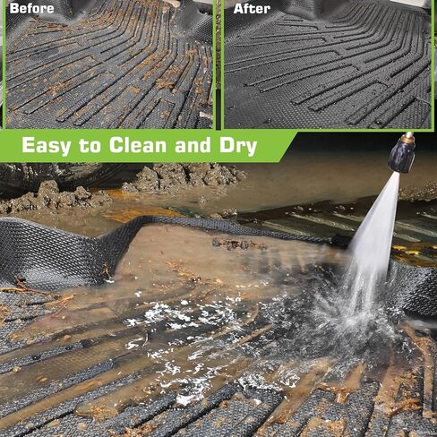 Floor Mats for Lincoln Aviator 2020-2025 2026 6 Passenger (Not Fit for 7-Passenger), TPE Waterproof Non-Slip All Weather Protection Custom in Kuwait