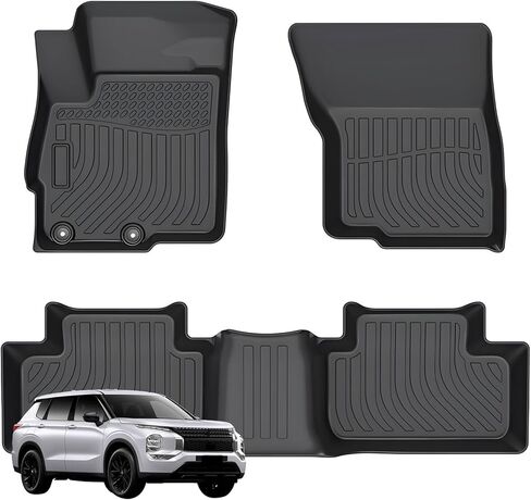الحصير Priprilod مناسب لميتسوبيشي أوتلاندر سبورت 2011-2024 حامي لجميع الأحوال الجوية TPE بطانات أرضية مخصصة تناسب الحصير سيارة مانعة للانزلاق in Saudi Arabia