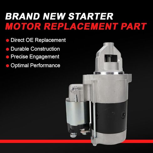 New Starter Motor Compatible With KAWASAKI FX730V FX691V FX651V FX600V FX541V FX481V JOHN DEERE Mowers - Professional 636M 647A 648M 648R 652B 652M 652R 661R 652R 661R EFI in Kuwait