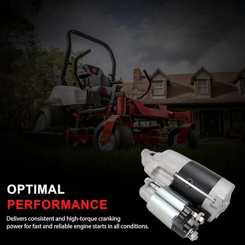 New Starter Motor Compatible With KAWASAKI FX730V FX691V FX651V FX600V FX541V FX481V JOHN DEERE Mowers - Professional 636M 647A 648M 648R 652B 652M 652R 661R 652R 661R EFI in Kuwait