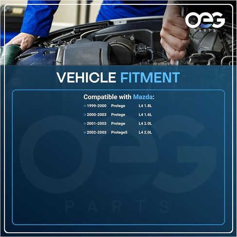 أجزاء OEG بداية جديدة متوافقة مع Mazda Protege 1.6L 1.8L 2.0L 1999-2003 99 00 01 02 03 ناقل الحركة اليدوي فقط M0T80381، 111730، 17765، FP1318400، STR-3523، 21968MI، SR4222X، SMT0156, 41048061 in Kuwait