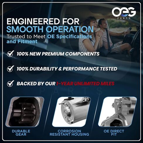 أجزاء OEG بداية جديدة متوافقة مع Mazda Protege 1.6L 1.8L 2.0L 1999-2003 99 00 01 02 03 ناقل الحركة اليدوي فقط M0T80381، 111730، 17765، FP1318400، STR-3523، 21968MI، SR4222X، SMT0156, 41048061 in Kuwait