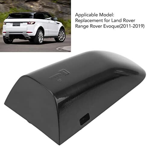 Aramox Door Handle Cover - Right, Exterior, Black, ABS, Key Lock, LR048299 Replacement for Range Rover Evoque 2011-19 in Saudi Arabia