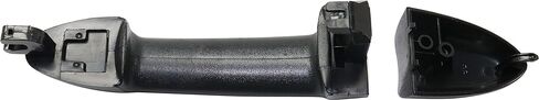 مقبض باب خارجي Garage-Pro متوافق مع Ford Escape 2001-2012، Mazda Tribute 2008-2011، Mercury Mariner 2005-2011 بدون توفير قفل أسود مزخرف in Saudi Arabia