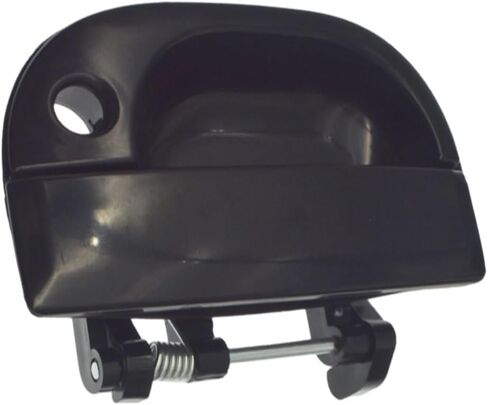 مقبض باب منزلق خارجي خارجي من Riloer، 1997-2005 متوافق مع Hyundai Starex H1، قطعة واحدة 83660-4A300 جانب الركاب الأيمن الأسود in Saudi Arabia